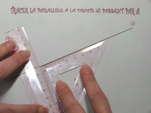 Tracer une parallèle