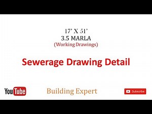 "Creating Accurate Sewerage Drawings in AutoCAD: A Step-by-Step Guide "|AutoCAD Drawing Tutorial