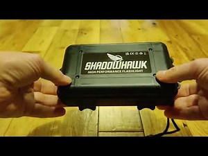 Unboxing the Shadowhawk LED Torch, P70 450000 Lumens #torch #shadowhawk