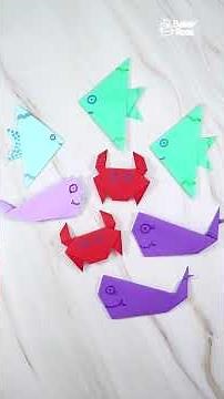 How to Make Origami Sea Creatures
