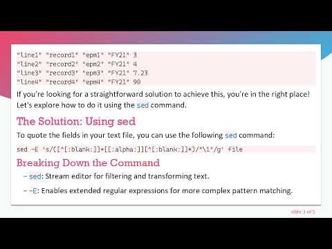 How to Quote the Fields of Every Row with awk or sed