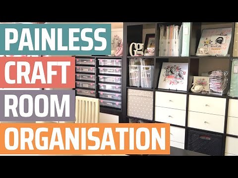 How to Organise your Craft Room in 2024: Systems and Zones to Craft Smarter