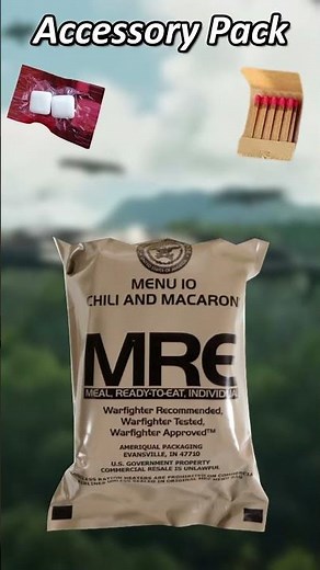 What's in a US Military MRE?