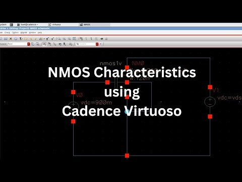 NMOS Characteristics using Cadence Virtuoso | nMOS MOSFET | SHU Circuits