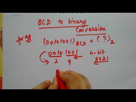 BCD to binary |easy |short |simple
