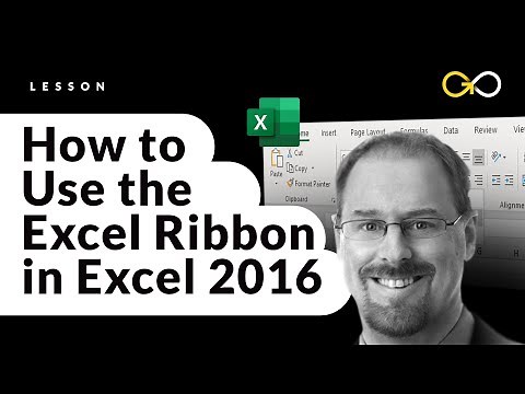 How to Use the Excel Ribbon | Excel 2016 Tutorial