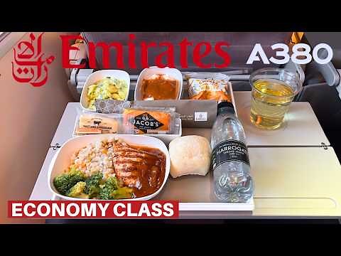 EMIRATES AIRBUS A380 (Economy) | Nice - Dubai | Flight Review