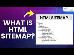 What is an HTML Sitemap & How to Create HTML Sitemap | SEO Tutorial