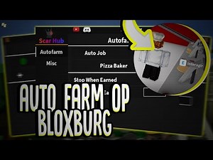 🔥 (NOVO) Script BloxBurg - Auto Farm, Auto Job e outros!! (Mobile & PC) 2022