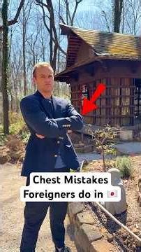 Don’t make these VILE Japan Culture Mistakes with your CHEST… 🇯🇵🗼😑 #japan #travel #culture
