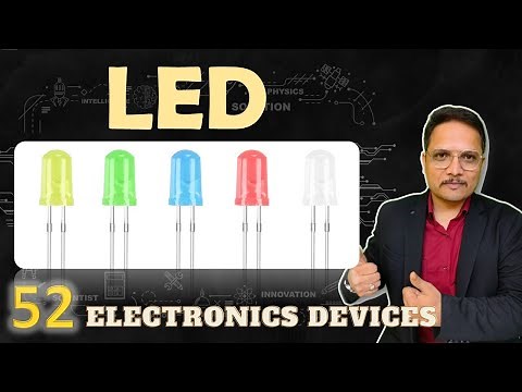 Light Emitting Diode - LED (Basics, Symbol, Working, Materials, Intensity of Light & Applications)