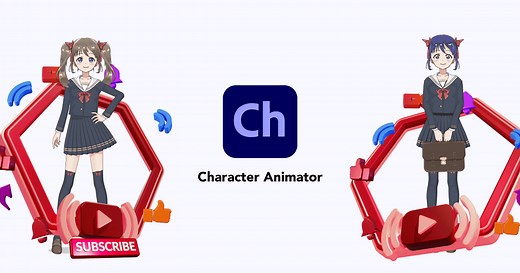 【Vtuberに最適】Adobe Character Animatorとは？Webカメラでキャラクターを動かそう | 321web
