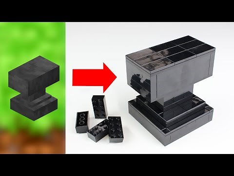 LEGO MINECRAFT ANVIL TUTORIAL