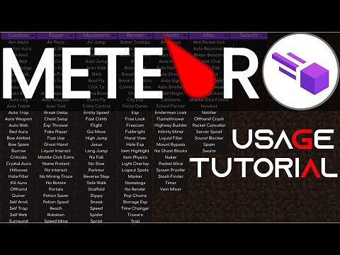 How To Use Meteor Client - Minecraft Java Edition ¦ Meteor Client 1.21 Tutorial