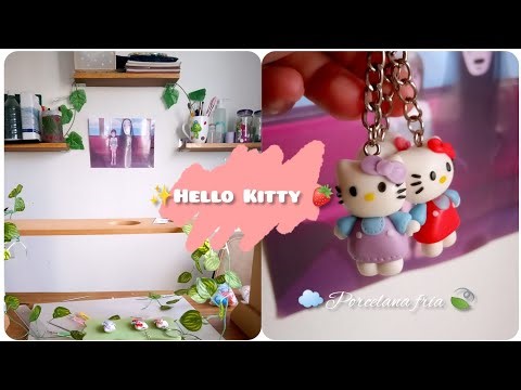 ☁️ We make Hello Kitty out of cold porcelain 🍓