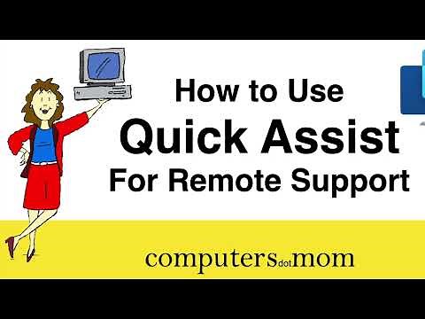 How to Use Quick Assist for Remote Tech Support