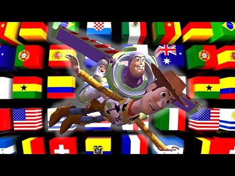 "To infinity & Beyond" in 44 Different Languages | Toy Story (1995) | Woody & Buzz Lightyear