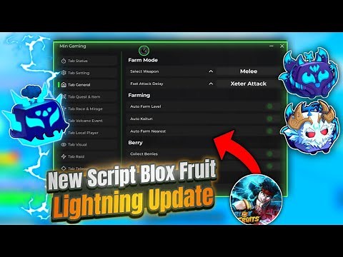 [Lightning Update] Blox Fruits Script 2025 (NO KEY) | AutoFarm, Raid 🚀