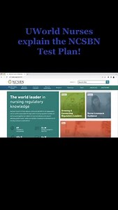 11 reactions | Watch our video to learn how to access the NCLEX® test plan on the National Council of State Boards of Nursing NCSBN website: ncsbn.org | UWorld Nursing | Facebook