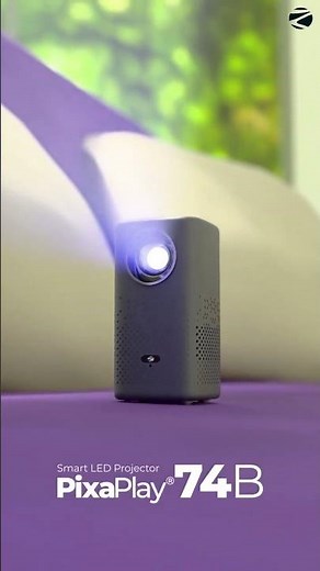 Zebronics | PixaPlay 74B | Smart LED Projector