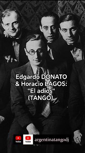 Edgardo DONATO & LAGOS: "El adiós" (TANGO) #tango #tangoargentino #tangomilonguero #musicapopular #tangomilonga #milonga #tangodj #tangodance #buenosaires #argentina #musicaargentina #tangomusic | Tango DJ