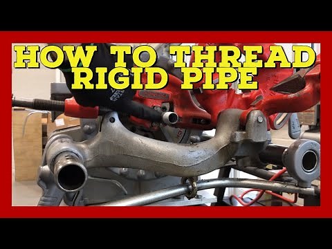 How to thread rigid pipe - How to thread rigid conduit - The Electrical Guide