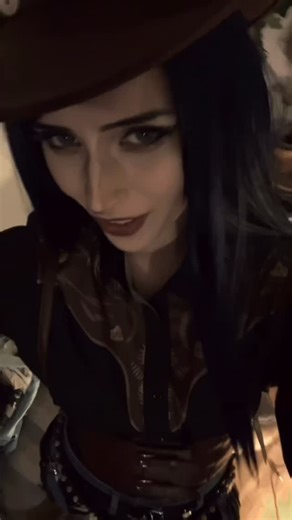 jade 😈 on Instagram: "cowboy caitlyn save me #wlw #arcane #caitlyn #cosplay #cowboy"