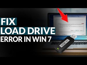 How To Fix Load Drive Error Windows 7 installation Error | Select the driver to be installed | 2022