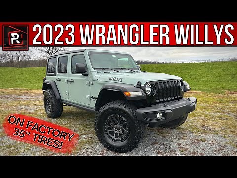 The 2023 Jeep Wrangler Unlimited Willys Is A Heritage Inspired 4x4 With Big Tires