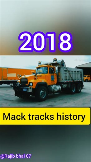 Mack tracks evolution video history 1900-2025 #truckevolution #shortvideo