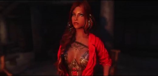 Crimson Twilight Armor - CBBE SSE