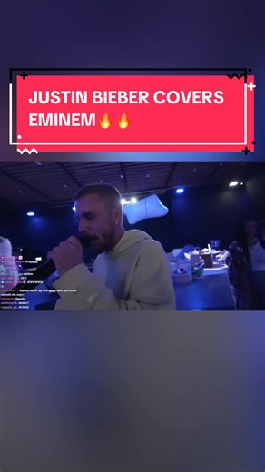 Justin Bieber covers Eminem’s verse on “Forgot about Dre” by Dr.Dre and Eminem on his live stream 🔥 [Via: Twitch/justinbieber]