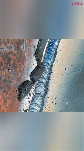 Stick Welding in the Field — Built Tough, Welded Tougher! 🛠️🔥 #FieldWelding #WeldingLife