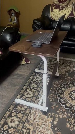 Multipurpose Height Adjustable Movable Table for Computer | Home Use Table #home