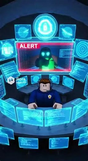 Roblox Hacker Tried to Ban Me… But Watch What Happened #ai #sora