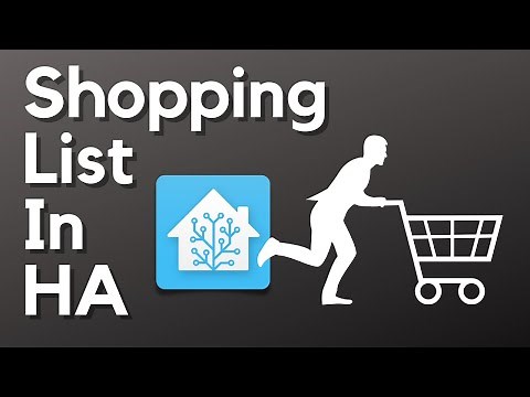Automate and track your Shopping List in Home Assistant