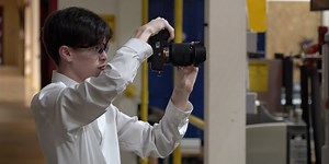 United Technologies Center creates exhibit for student’s photographs