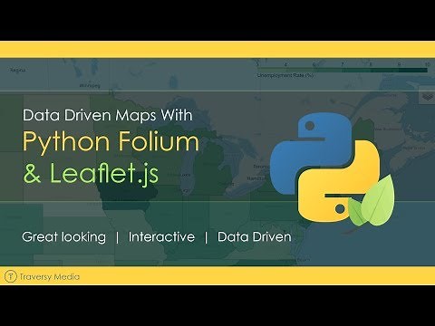 Data Driven Maps With Python Folium & Leaflet.js