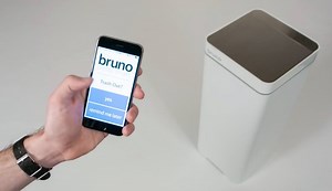 34K views · 285 reactions | Bruno SmartCan: The world's first smart trash can. https://www.producthunt.com/tech/bruno-2 | Product Hunt | Facebook