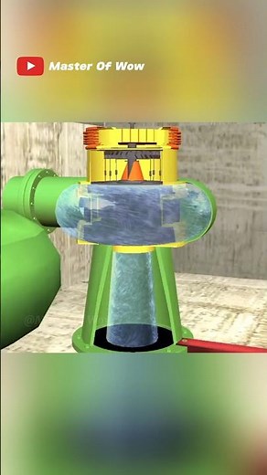 How a Hydroelectric Power Plant Works in 3D | Water to Electricity Explained