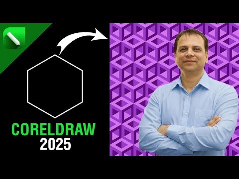 How to Create 3D Geometric Pattern in CorelDRAW | Seamless Cube Design Tutorial