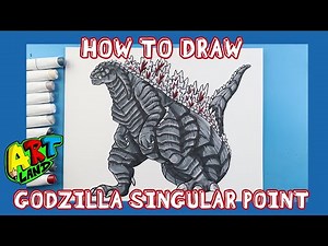 How to Draw GODZILLA SINGULAR POINT!!!