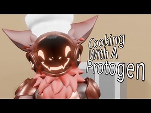 cooking with a protogen (BLENDER ANIMATION)