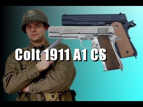 🔫 Colt 1911A1 CS video review