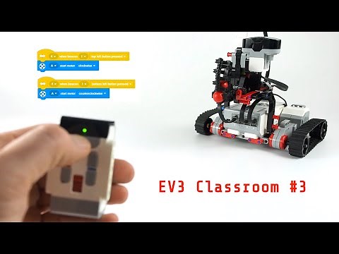 Lego® EV3 Classroom #3 - How to remote control vehicle