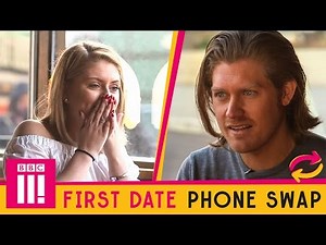 Couple on a First Date SWAP Phones For The First Time