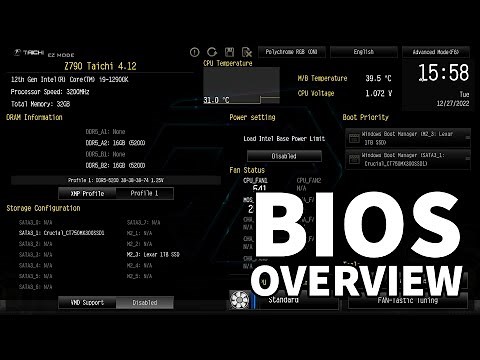 ASRock Z790 Taichi BIOS Overview