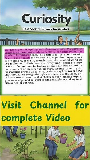 Class 7 Science Curiosity Book | Chapter 1 in 60 Seconds | NCERT 2025 CBSE KVS Shorts