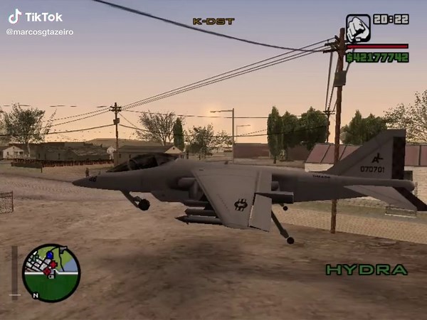 Hydra GTA San Andreas Location and Mission Details