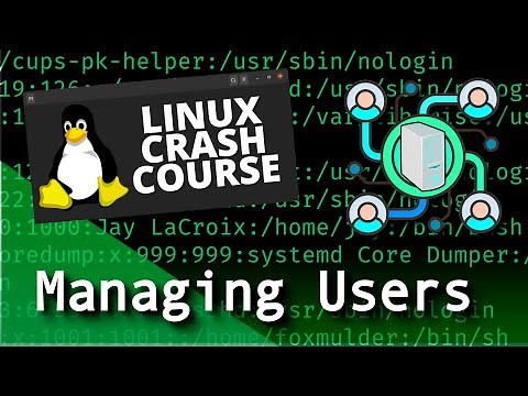 Linux Crash Course - Managing Users